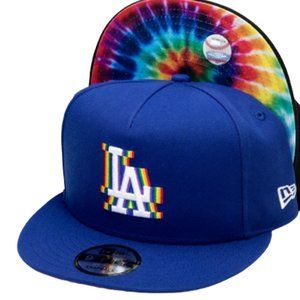 New Era Accessories New Era Los Angeles Dodgers Tiedye Pride